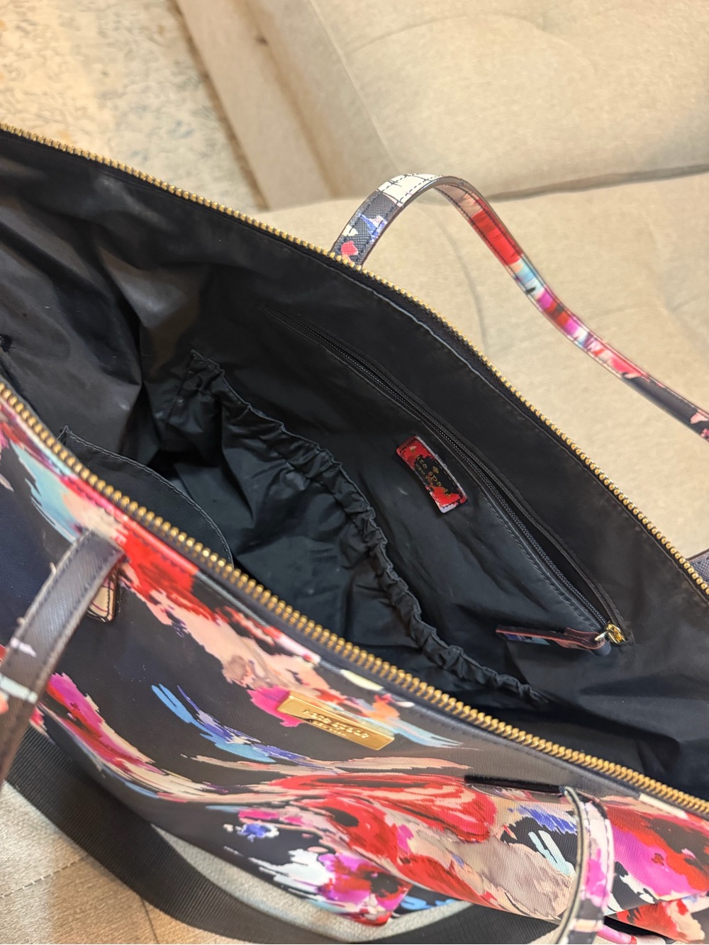Kate Spade Floral Print Tote Bag - Picture 10 of 11